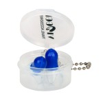 VIAGGI New Silicone In Flight Ear Plugs - Transparent Blue